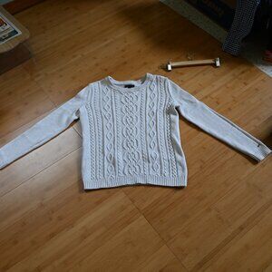 EUC Tommy Hilfiger Cable Knit Sweater 100% Cotton Small